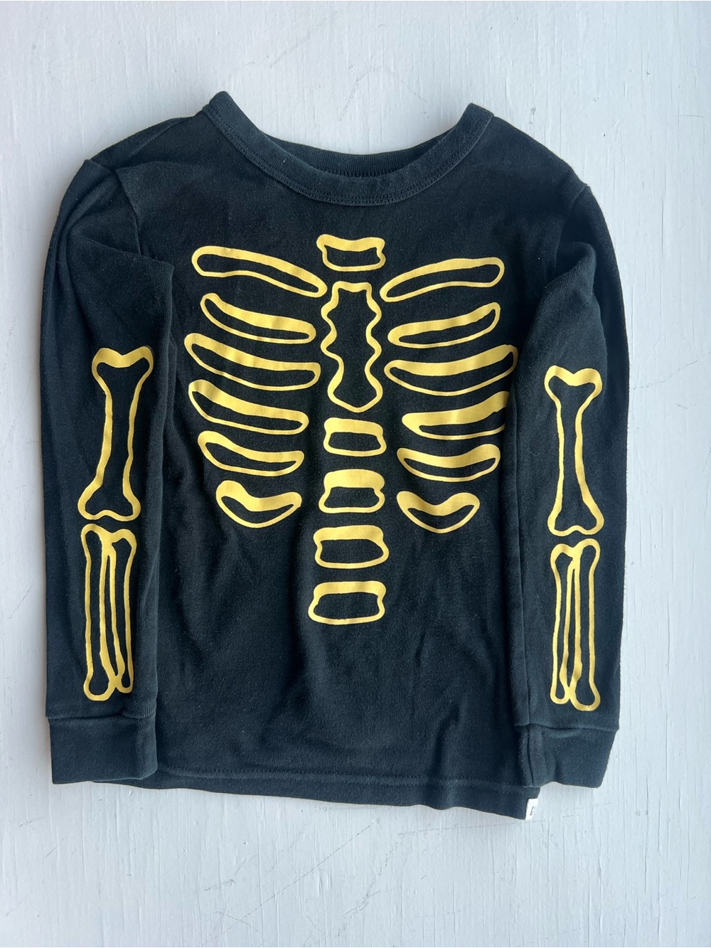 Baby Gap Glow In The Dark Skeleton T-shirt, 5T